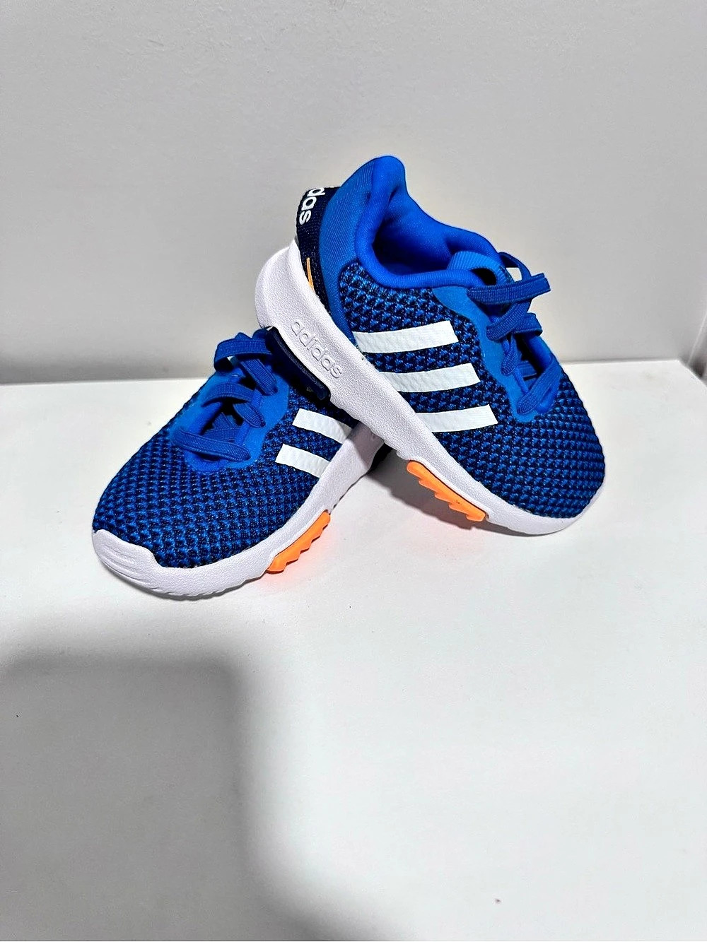adidas Sneakers Blue & White size 5k